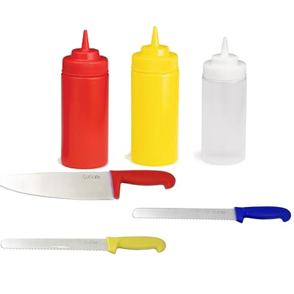 Knives & Squeeze Dispensers