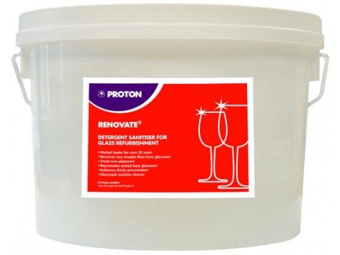 DETERGENT POWDER GLASS RENOVATE REFURB