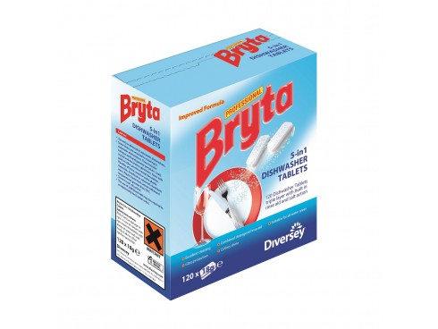 DISHWASH TABLET BRYTA 5 IN 1