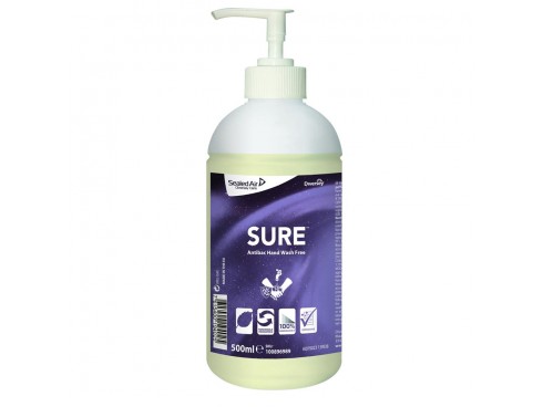 HAND SOAP SURE ANTIBAC FREE 500ML