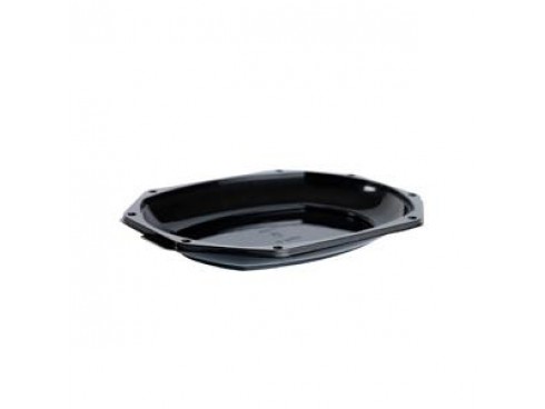 PLATTER SANDWICH RECT BLACK 33.5X24CM