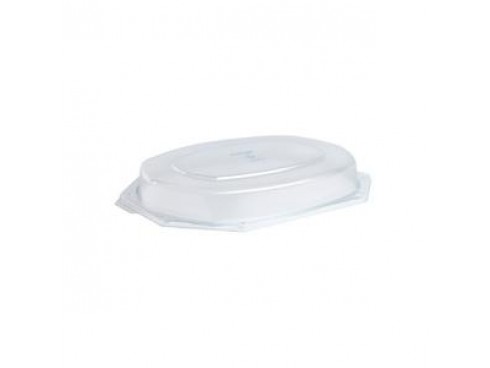 LID PLATTER SANDWICH CLEAR 33.5X24CM