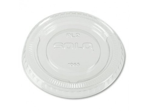 LID POT SOUFFLE PLASTIC 2OZ