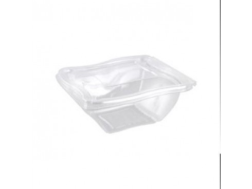 PACK SALAD WAVE HINGED 500ML