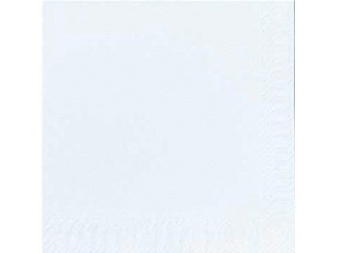 NAPKIN WHITE 33CM 3PLY