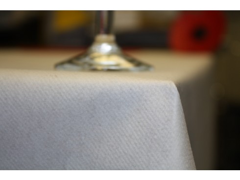 TABLECOVER PAPER WHITE 90CM