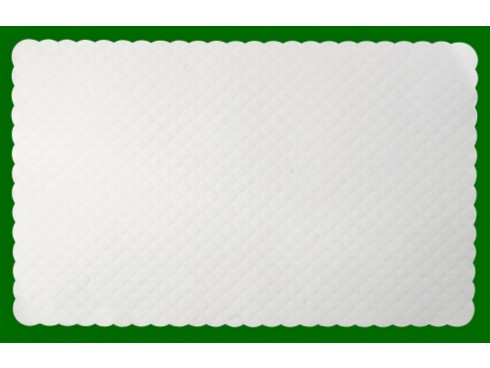 PLACEMAT PAPER WHITE 34X24CM