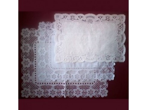 TRAY PAPER LACE NO1 17.5X14"