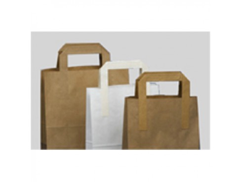 CARRIER TAKE AWAY WHITE SMAL 180X270X220MM