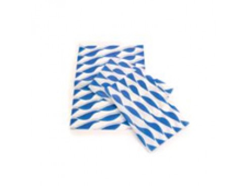 WRAP BURGER TWIST BLUE 250X320MM