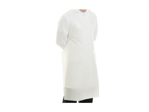 APRON DISPOSABLE NHS GRADE WHITE 27X46"