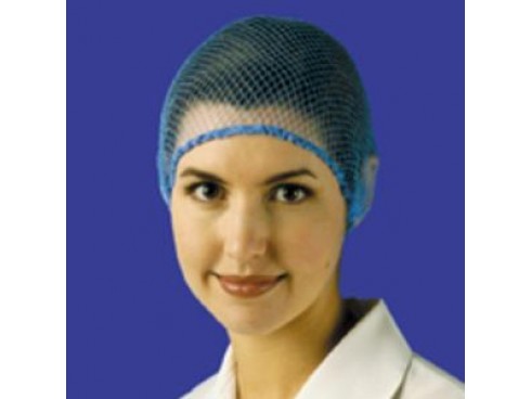 HAIRNET METAL DETECTABLE BLUE