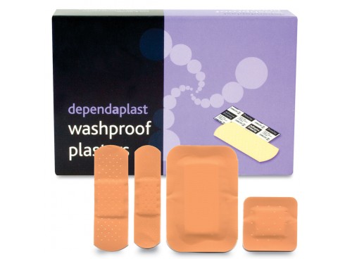 PLASTERS DEPENDAPLAST WASHPROOF ASSORTED