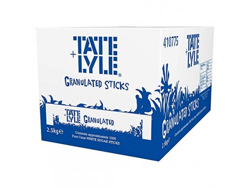 SUGAR WHITE STICK TATE AND LYLE 2.5G