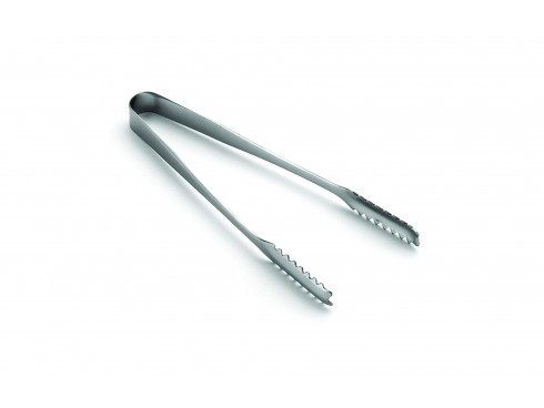 TONGS ICE STAINLESS STEEL 6.5"