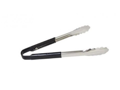 TONGS COLOUR CODED BLACK 31CM