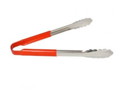 TONGS COLOUR CODED RED 31CM