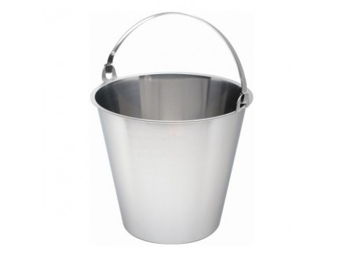 BUCKET GRADUATED PLAIN BASE 12LT