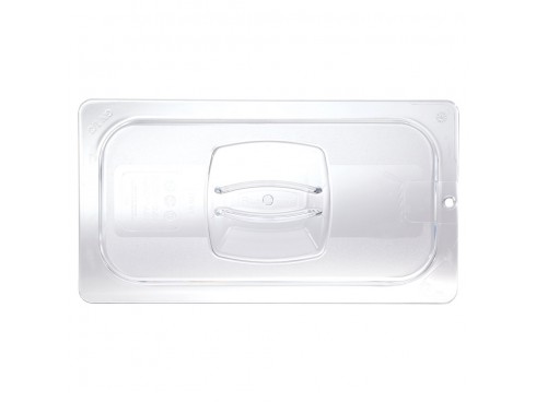 GASTRONORM COLD CLEAR COVER PEG HOLE 1/9
