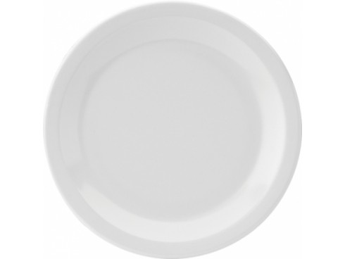 KINGLINE PLATE WHITE 6.25"