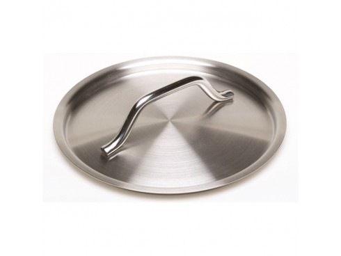 LID PAN STAINLESS STEEL GENWARE 18CM