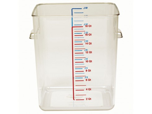 CONTAINER SPACE SAVING CLEAR 17LT