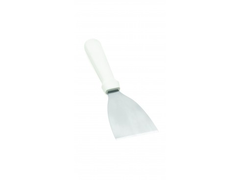 SCRAPER S/S WHITE ABS HANDLE 9.5"