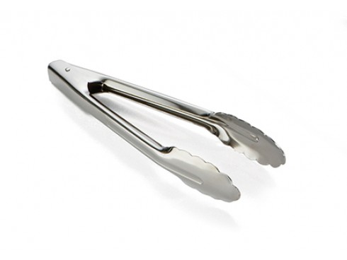 TONGS UTILITY STAINLESS STEEL 10"