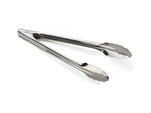 TONGS UTILITY STAINLESS STEEL 12"