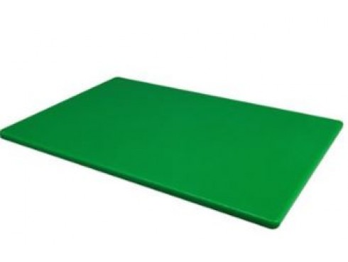 BOARD CHOPPING HD GREEN 18X12X0.5"