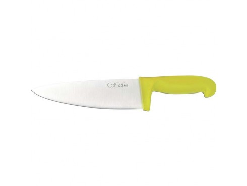 KNIFE CHEF YELLOW 8.5"