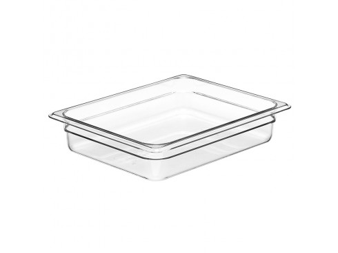 GASTRONORM CAMBRO POLYCARB CLEAR 1/2 100MM