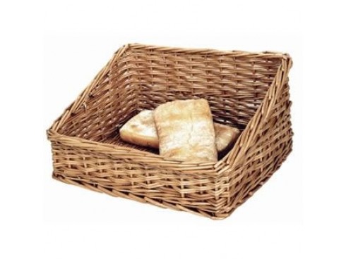 BASKET DISPLAY BREAD WILLOW 7X12X14.5"