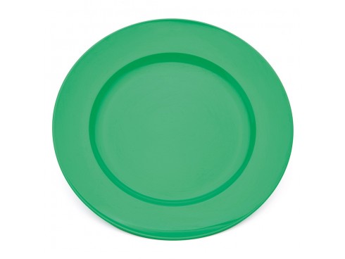 PLATE DESSERT POLYCARBONATE GREEN 215MM