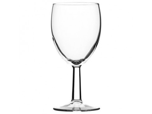 SAXON GLASS TOUGHNED GOBLET 9OZ L@175ML CE