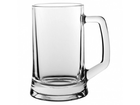 BEER MUG GLASS 14OZ