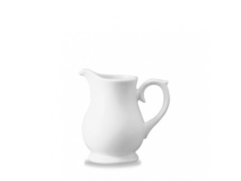 WHITE HOLLOWARE SANDRINGHAM JUG 10OZ