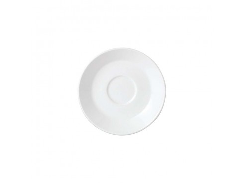 SIMPLICITY SAUCER WHITE 6"