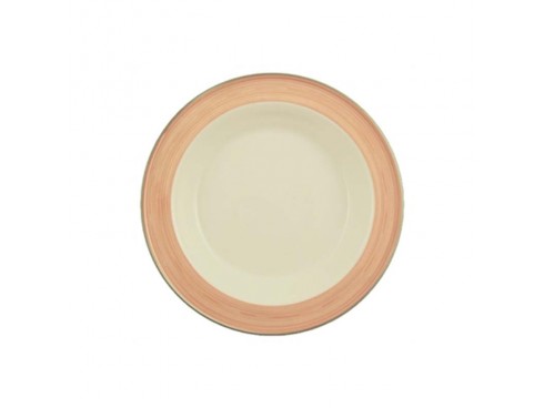 RIO PLATE SLIMLINE PINK 9"