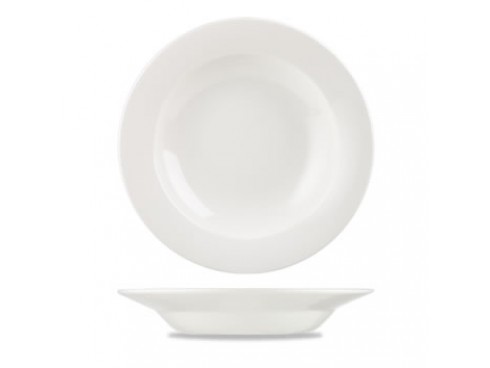 CLASSIC PLATE PASTA WHITE 11"