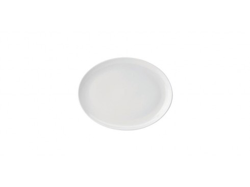 PURE WHITE PLATE OVAL 10"
