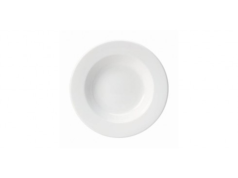 MONACO PLATE SOUP WHITE 22.25CM