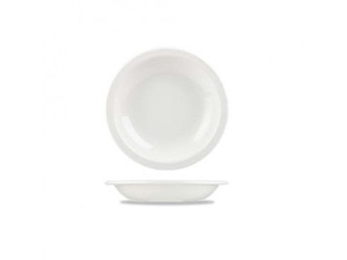 NOVA PLATE SOUP WHITE 8.25"