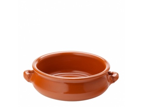 CASSEROLE LUGGED DISH TERRACOTTA 5.25"