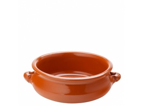 CASSEROLE LUGGED DISH TERRACOTTA 7"