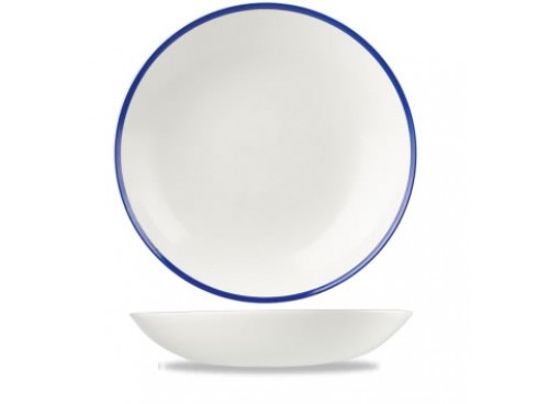 RETRO BLUE COUPE BOWL 31CM