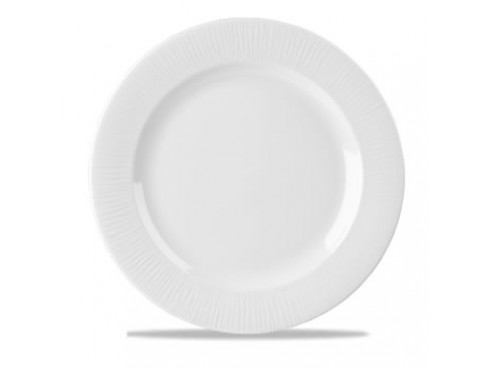 BAMBOO PLATE FOOTED WHITE
