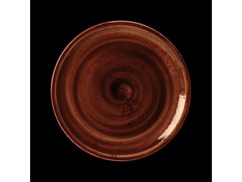CRAFT PLATE COUPE TERRACOTTA 11.75"/30CM