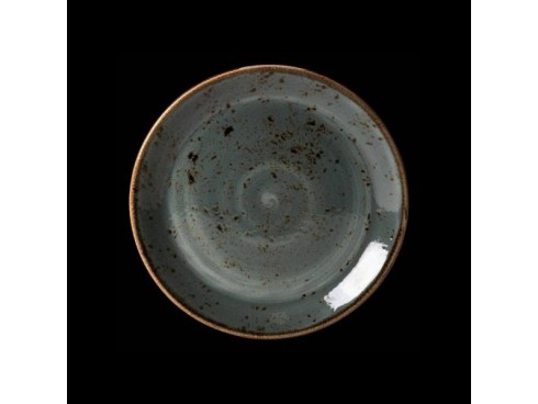 CRAFT PLATE COUPE BLUE 25.25CM/10"
