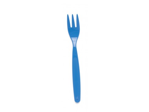 FORK POLYCARBONATE BLUE 170MM